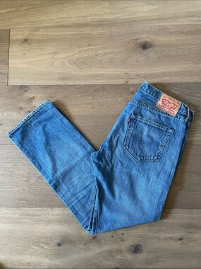 Levi's 501 Straight Leg Button-Fly Jeans Men’s Size 34X32